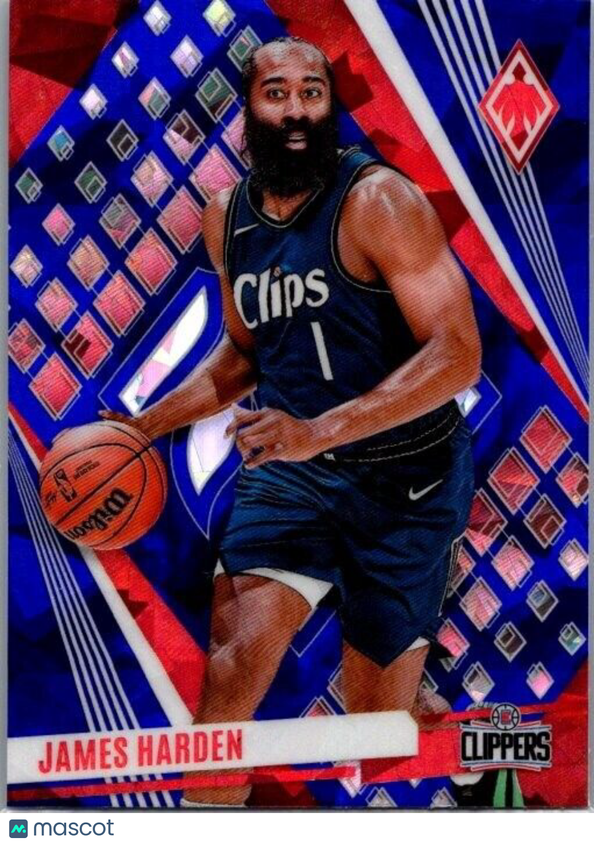 2023-24 Panini Phoenix - #189 James Harden Blue Ice