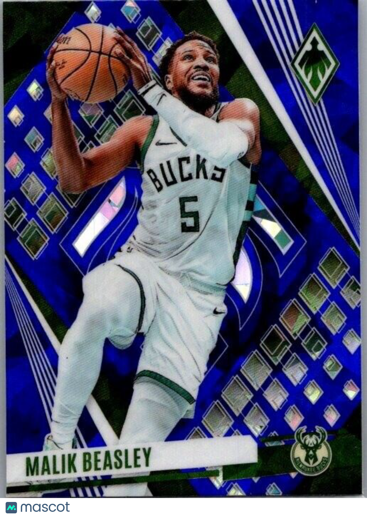 2023-24 Panini Phoenix - #175 Malik Beasley Blue Ice