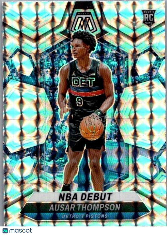 2023-24 Panini Mosaic - NBA Debut #262 Ausar Thompson (RC) Mosaic