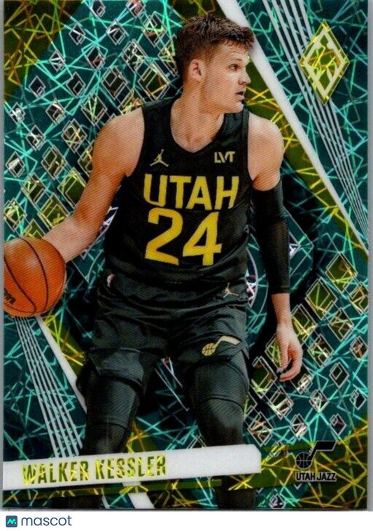 2023-24 Panini Phoenix - #42 Walker Kessler Teal Lazer