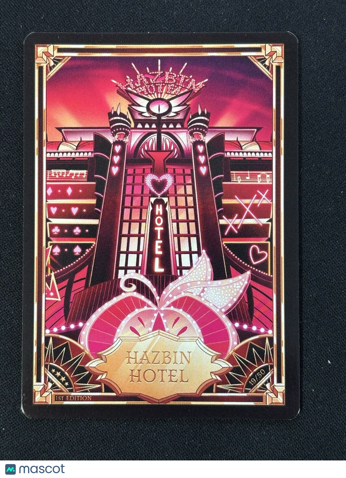 Hazbin Hotel Trading Card - Hazbin Hotel Ultra Rare 19/50 - Season 1 1st Edition