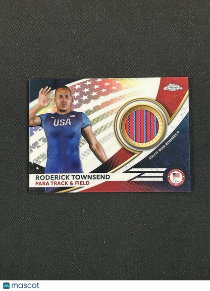 2024 Topps Chrome Olympics Patch #USA-RT Roderick Townsend