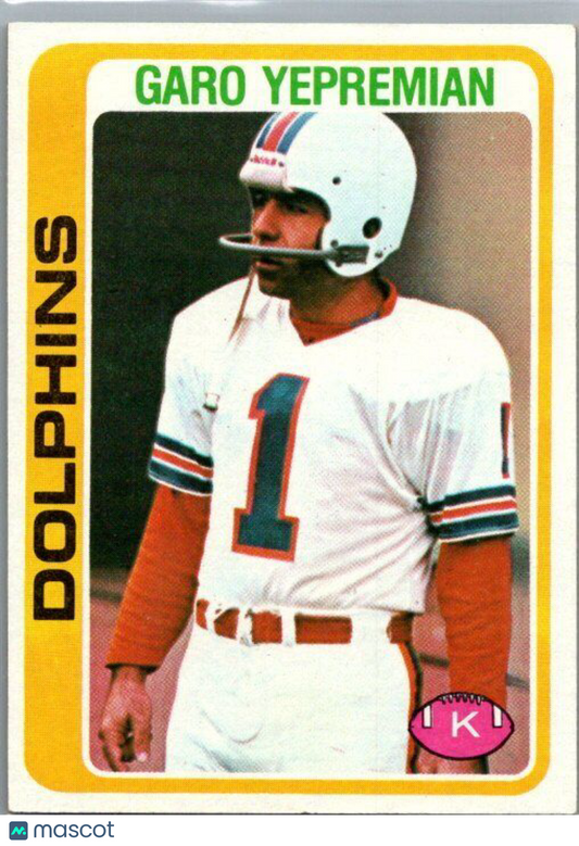 1978 Topps #425 Garo Yepremian