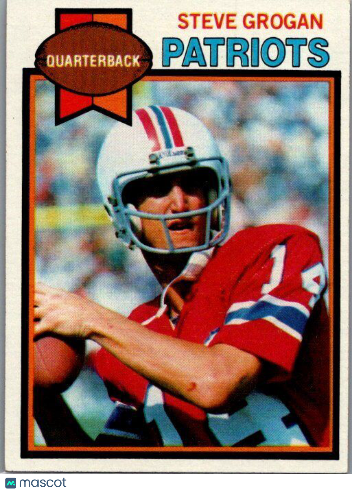 1979 Topps #95 Steve Grogan