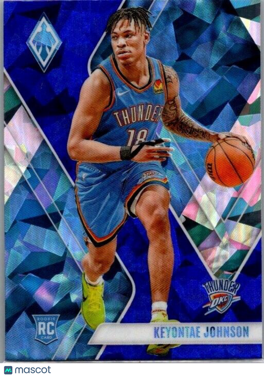 2023-24 Panini Phoenix - Rookies #270 Keyontae Johnson (RC) Blue Ice