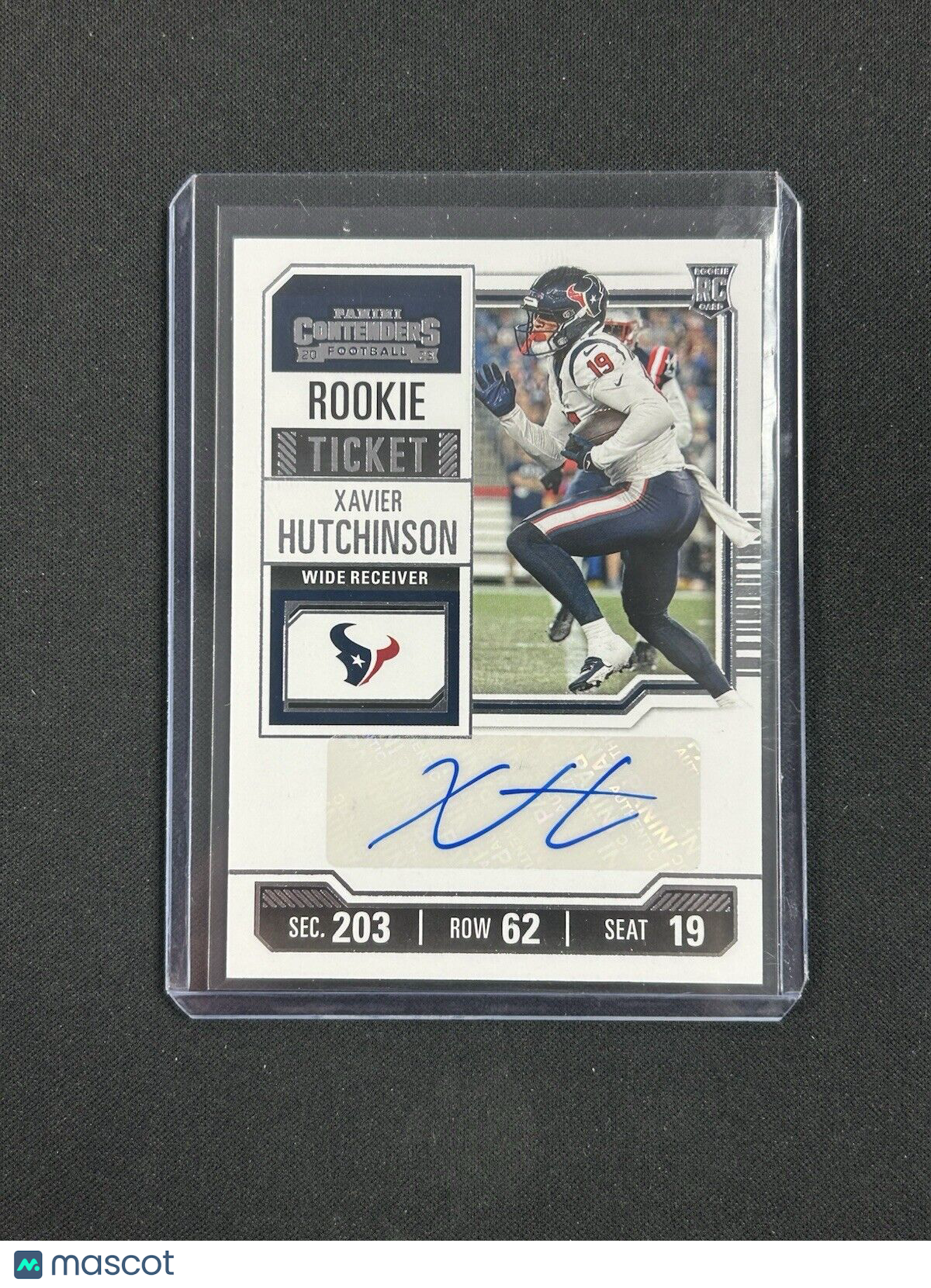 2023 Panini Contenders Rookie Ticket Auto #149 Xavier Hutchinson RC