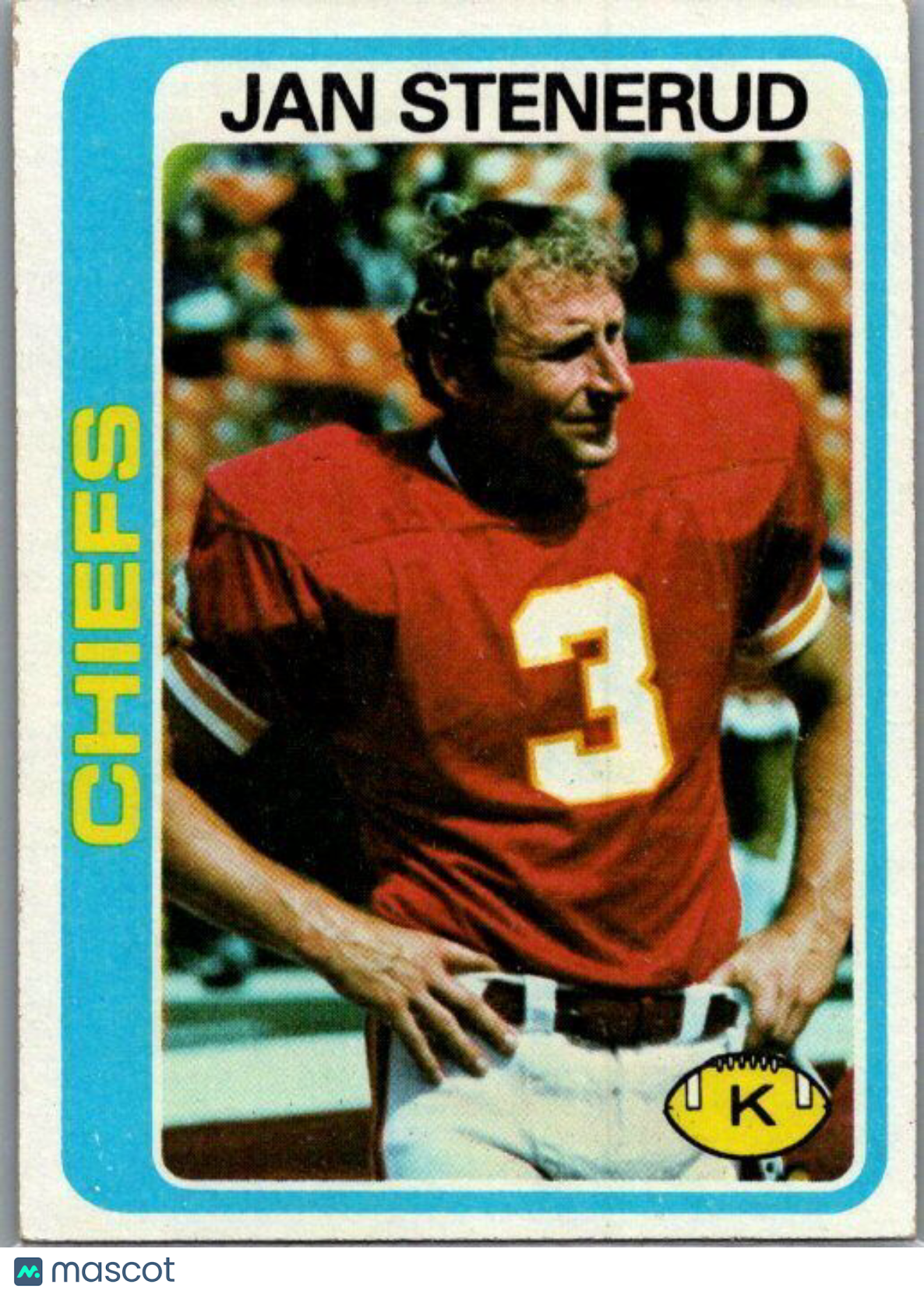 1978 Topps #238 Jan Stenerud