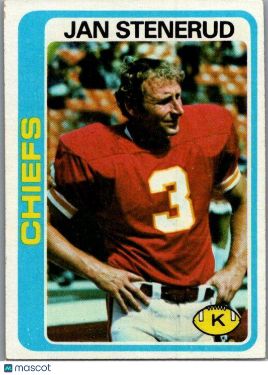 1978 Topps #238 Jan Stenerud