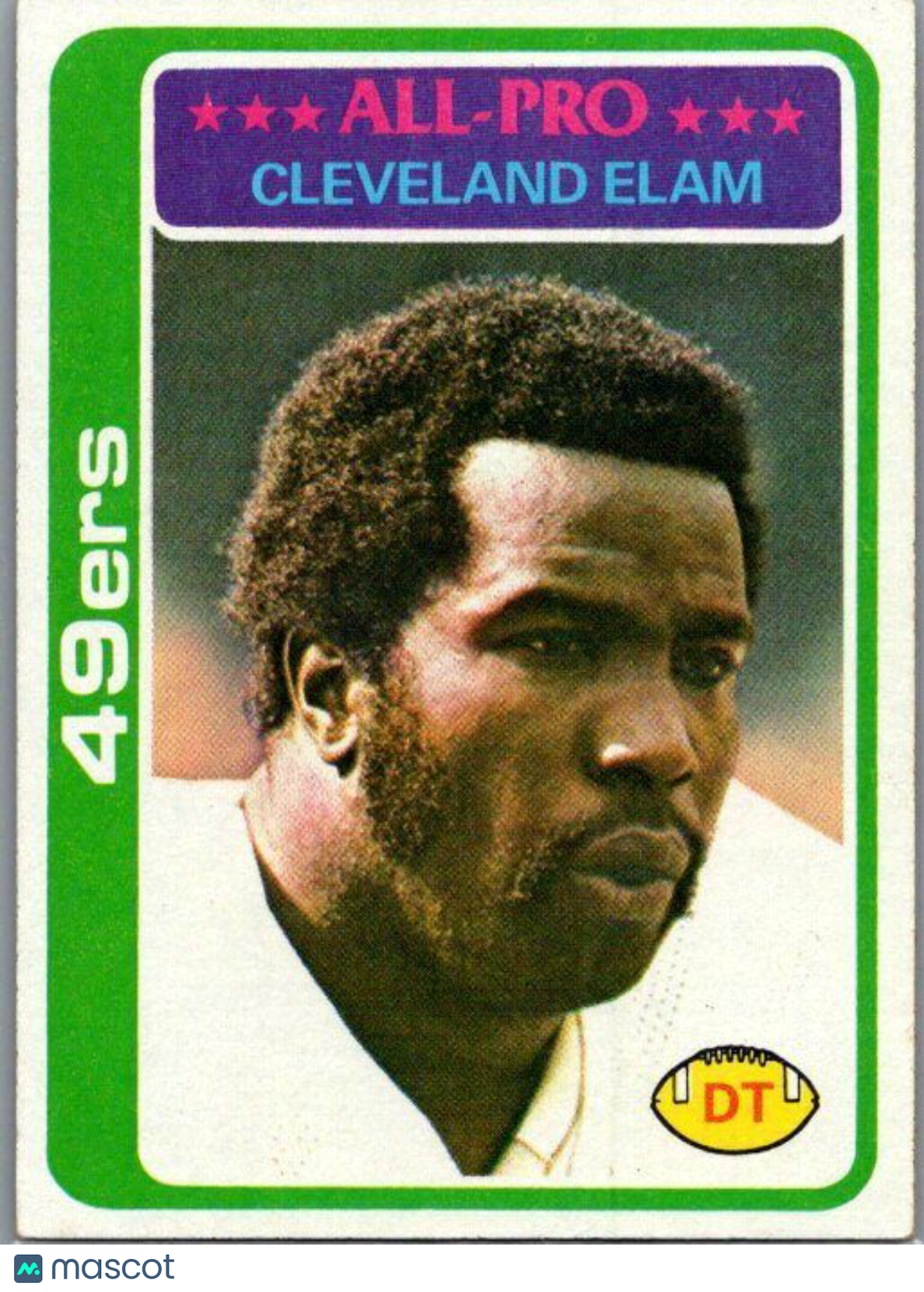 1978 Topps #170 Cleveland Elam