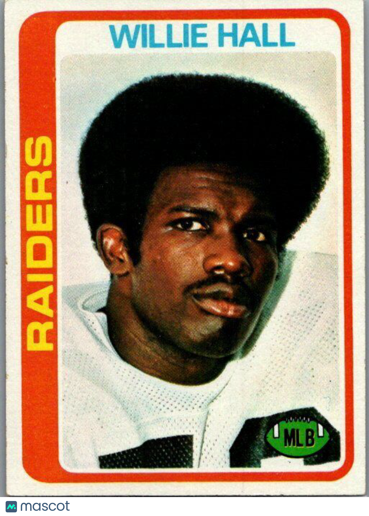 1978 Topps #345 Willie Hall