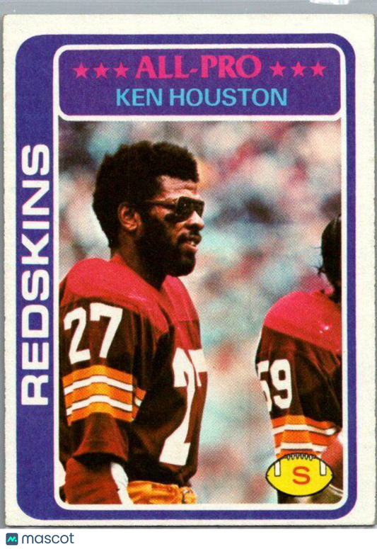 1978 Topps #10 Ken Houston