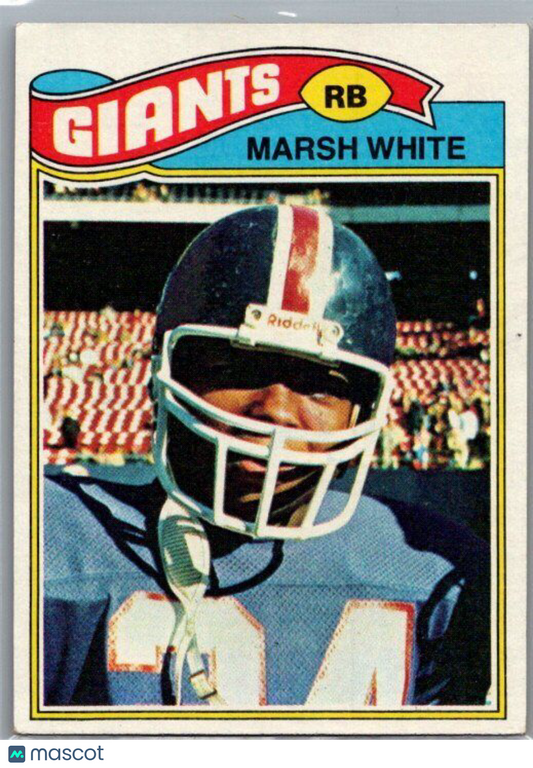 1977 Topps #196 Marsh White