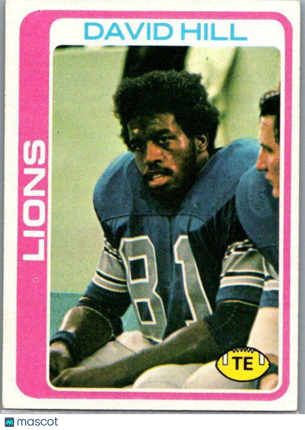 1978 Topps #26 David Hill