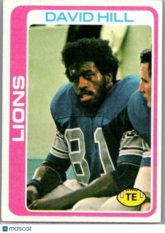 1978 Topps #26 David Hill