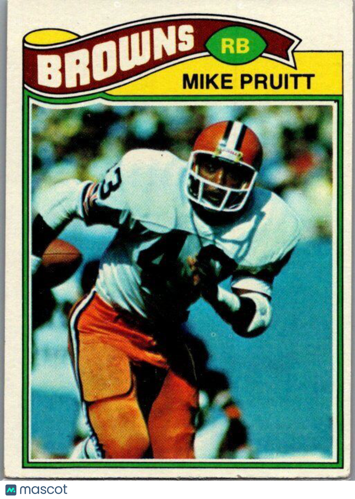 1977 Topps #444 Mike Pruitt