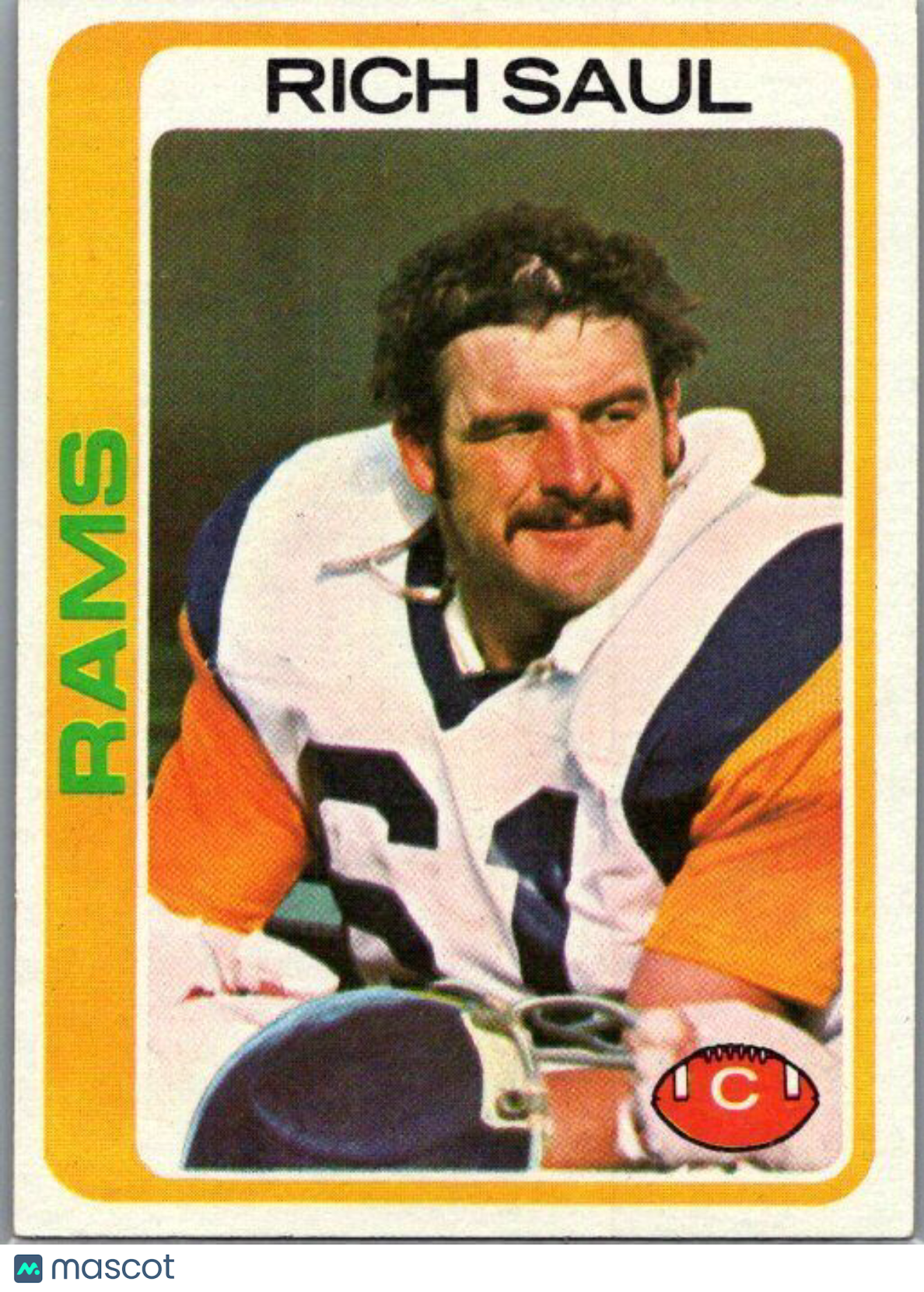 1978 Topps #498 Rich Saul