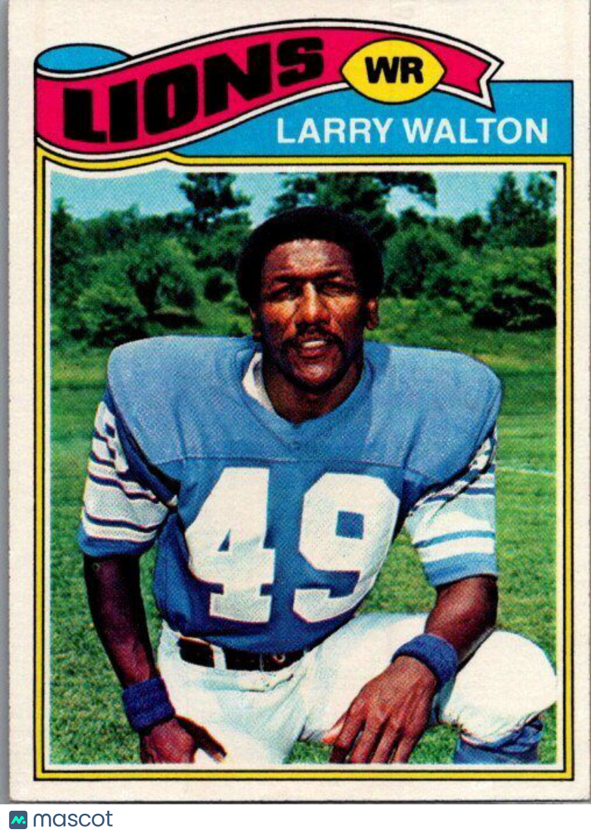 1977 Topps #286 Larry Walton