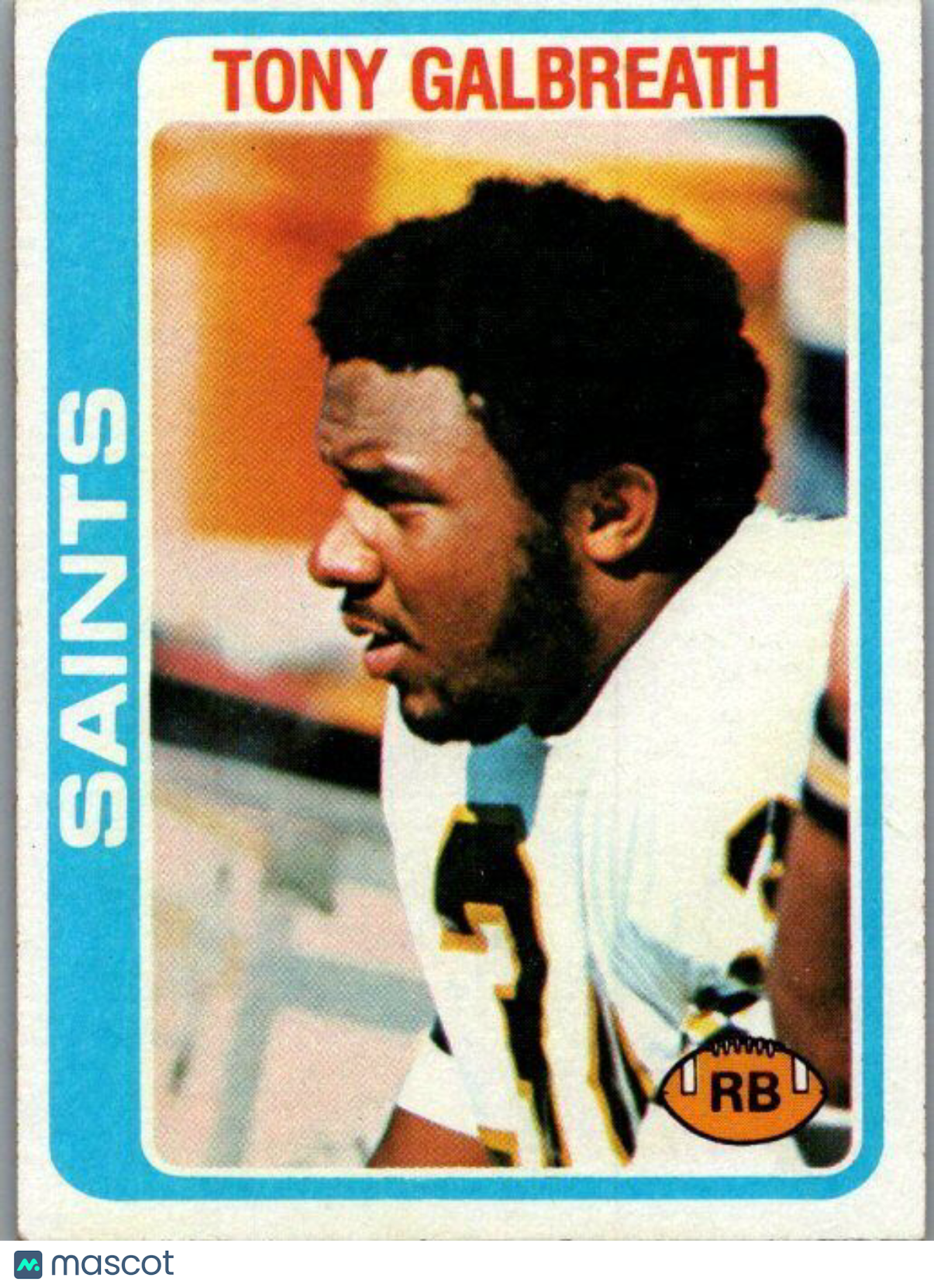 1978 Topps #408 Tony Galbreath