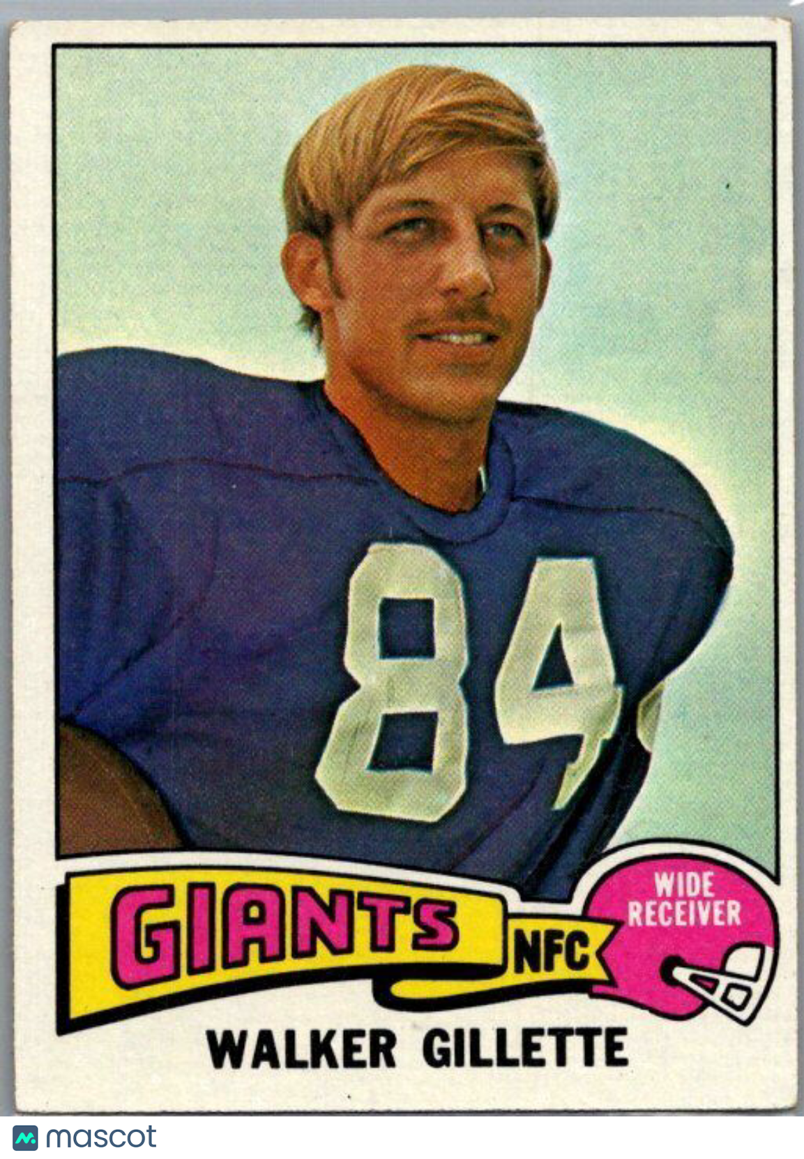 1975 Topps #336 Walker Gillette