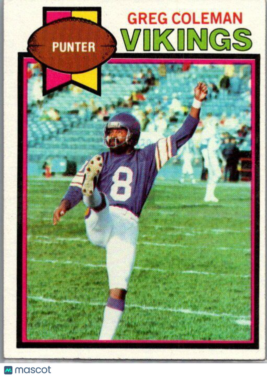 1979 Topps #343 Greg Coleman