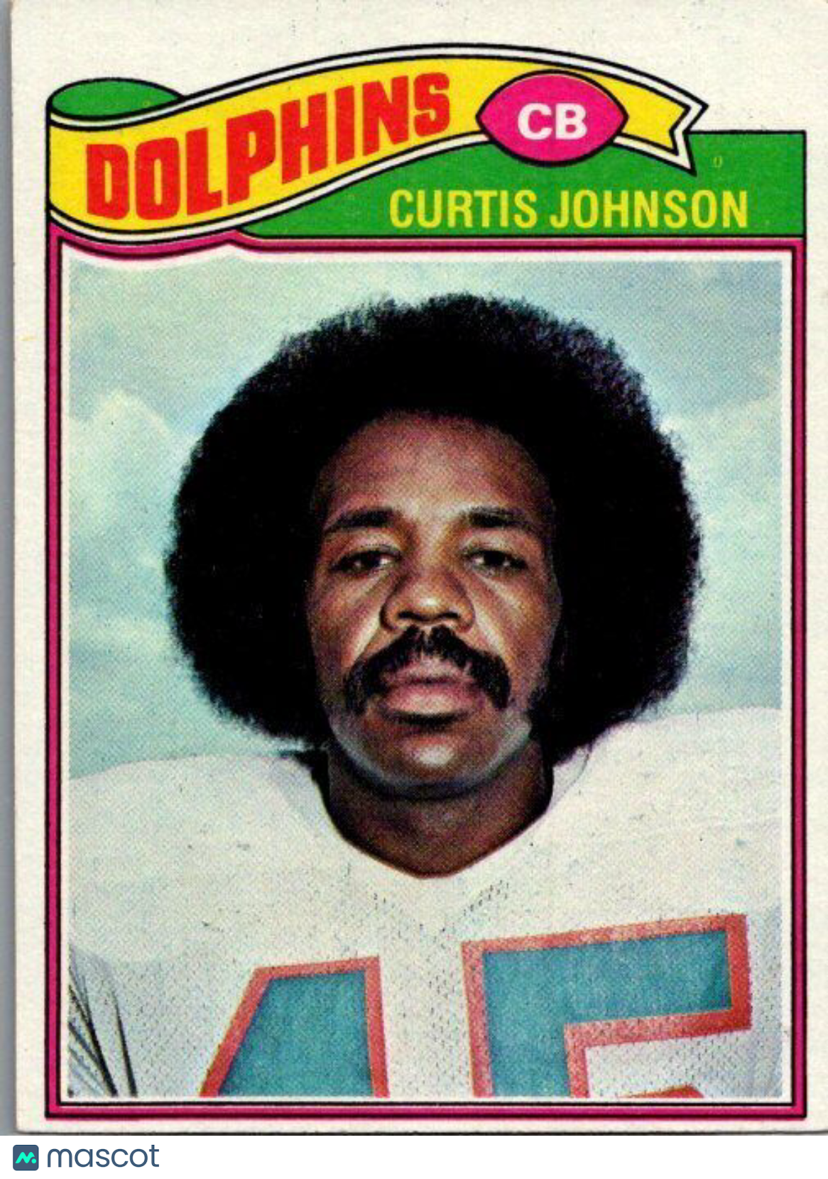 1977 Topps #72 Curtis Johnson