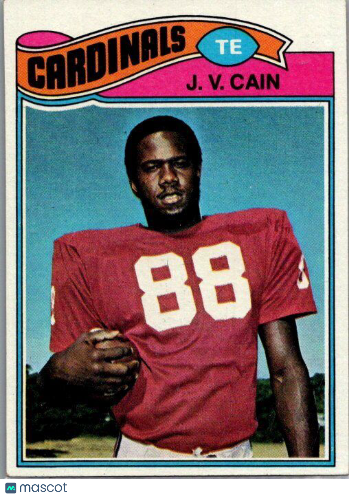 1977 Topps #504 J.V. Cain