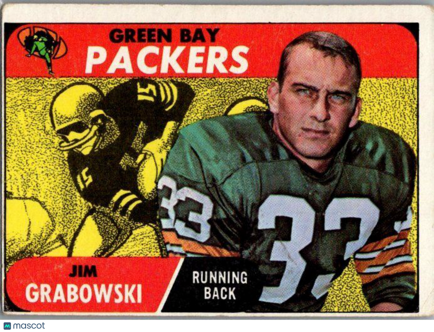 1968 Topps #183 Jim Grabowski