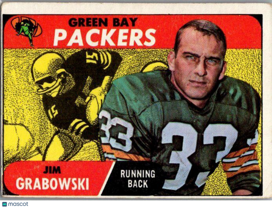 1968 Topps #183 Jim Grabowski