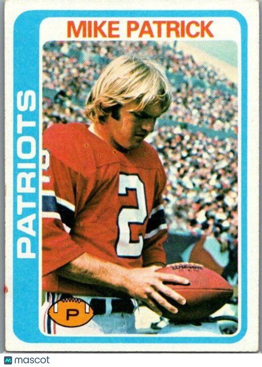 1978 Topps #56 Mike Patrick