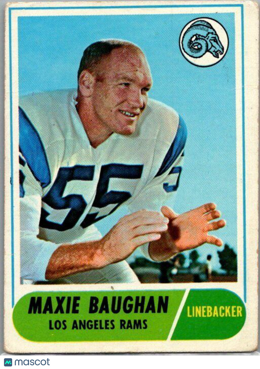 1968 Topps #210 Maxie Baughan