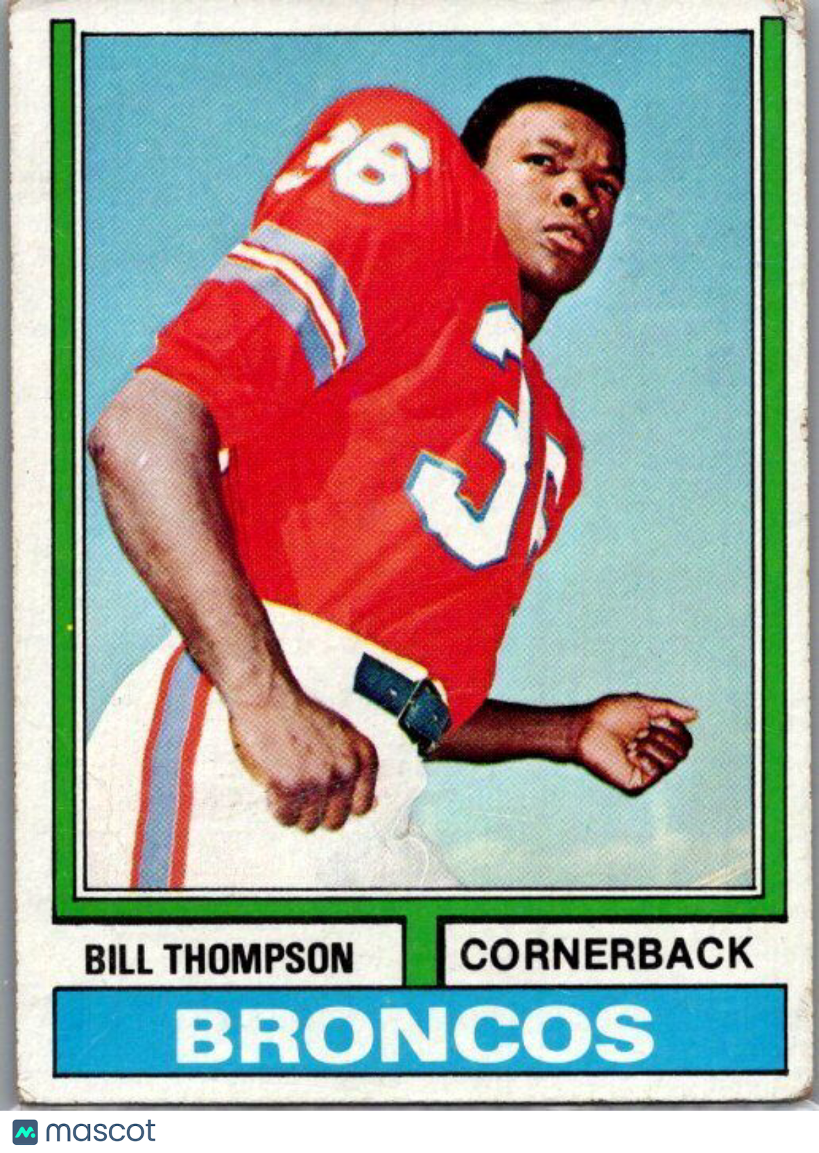 1974 Topps #166 Bill Thompson