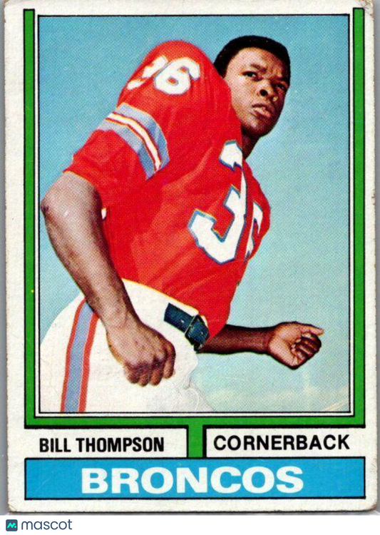 1974 Topps #166 Bill Thompson