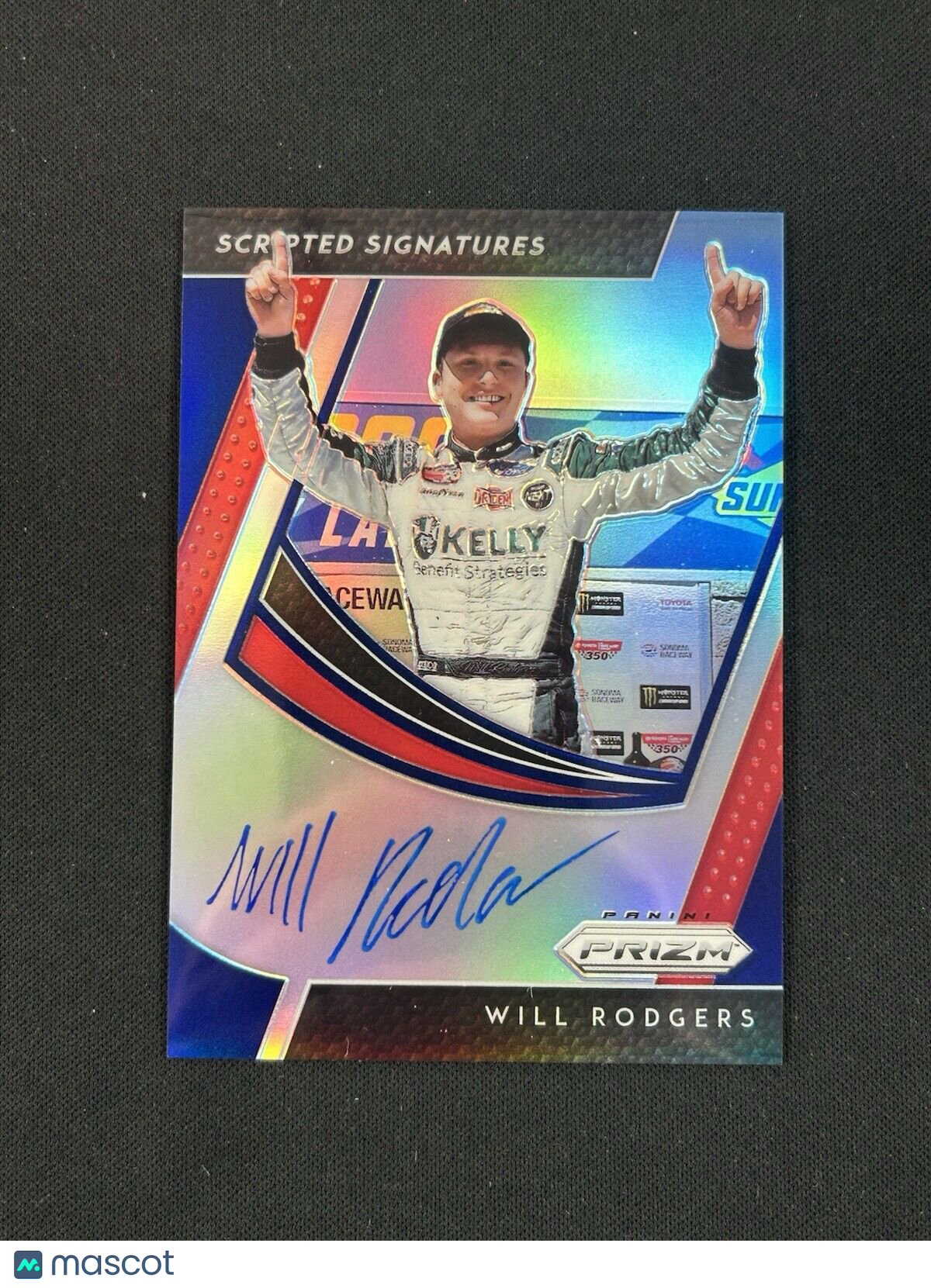 2019 Panini Prizm Scripted Signatures #SS-WR Will Rodgers /75