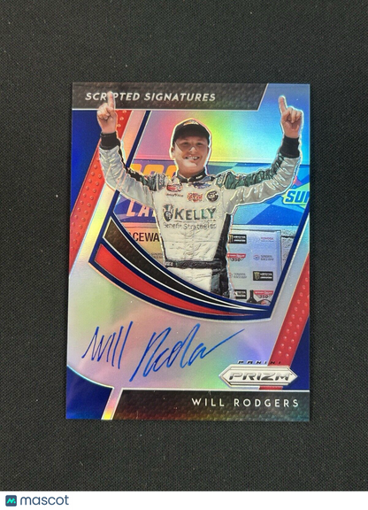 2019 Panini Prizm Scripted Signatures #SS-WR Will Rodgers /75