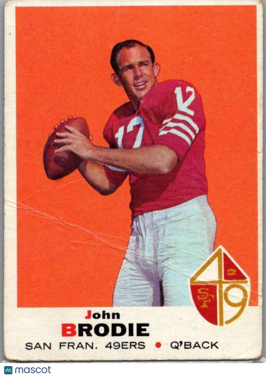 1969 Topps #249 John Brodie