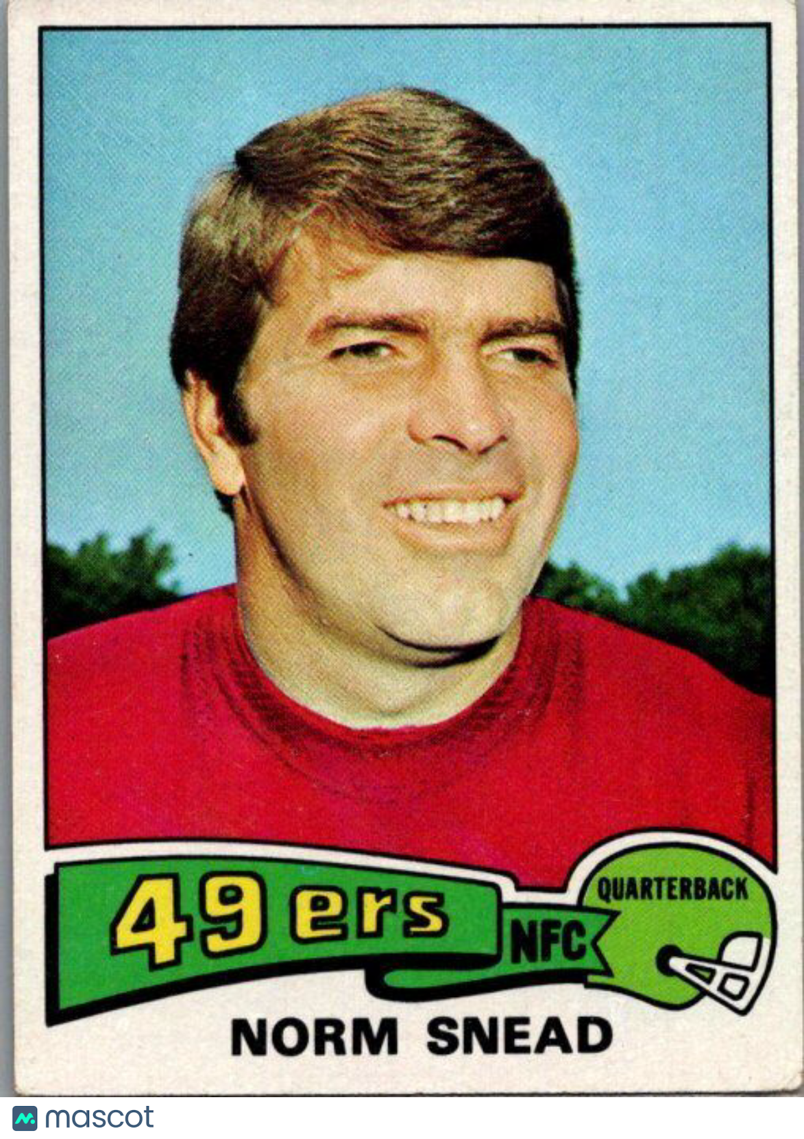 1975 Topps #275 Norm Snead