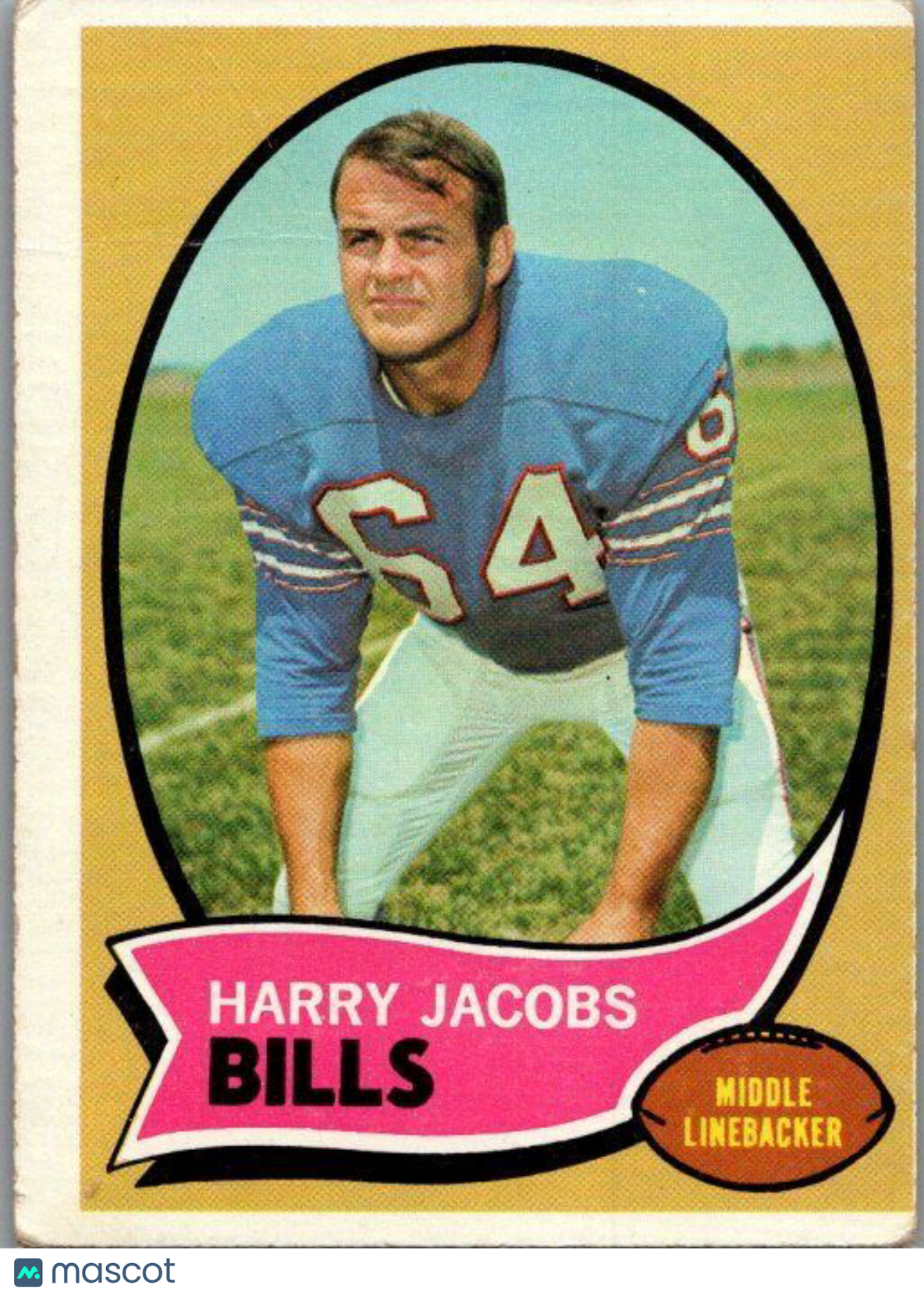 1970 Topps #13 Harry Jacobs