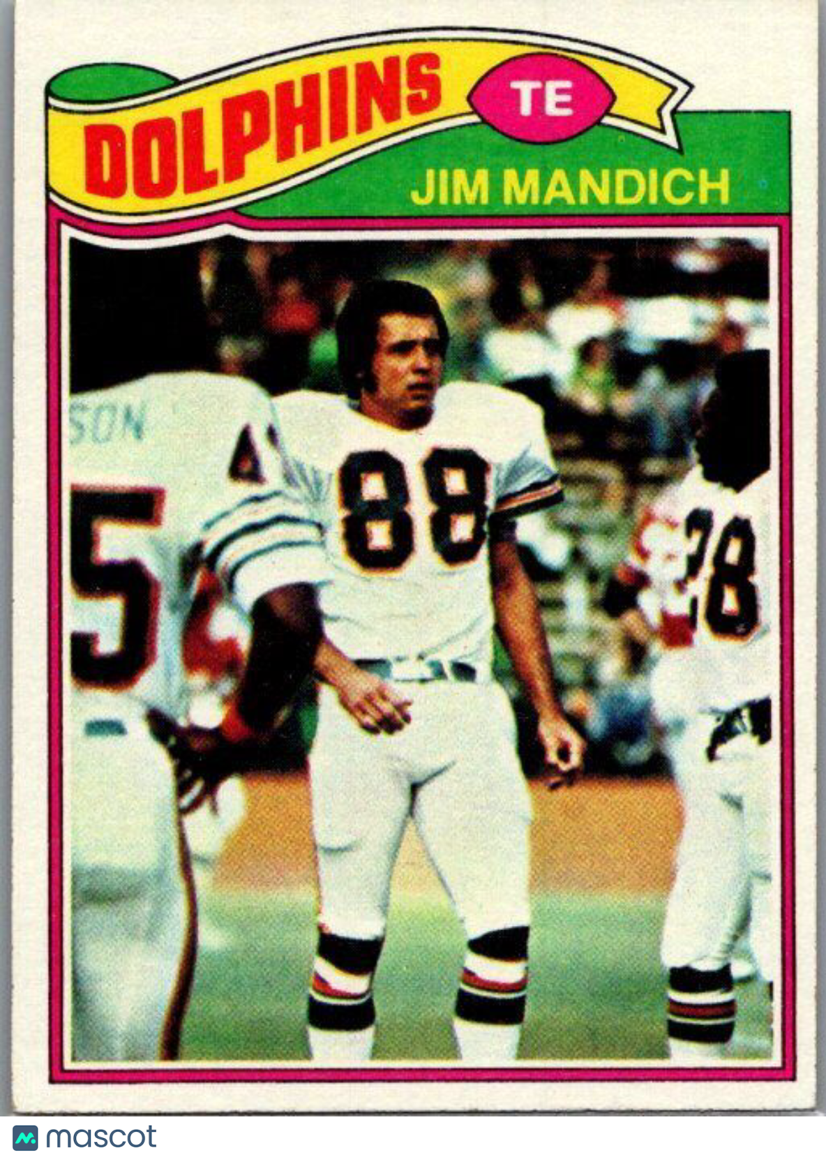 1977 Topps #372 Jim Mandich