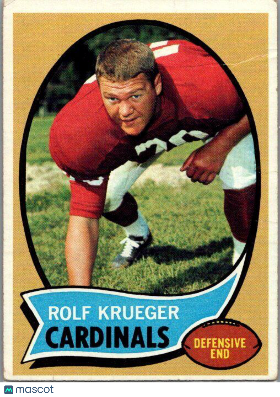 1970 Topps #26 Rolf Krueger