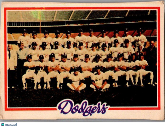 1978 Topps #259 Los Angeles Dodgers