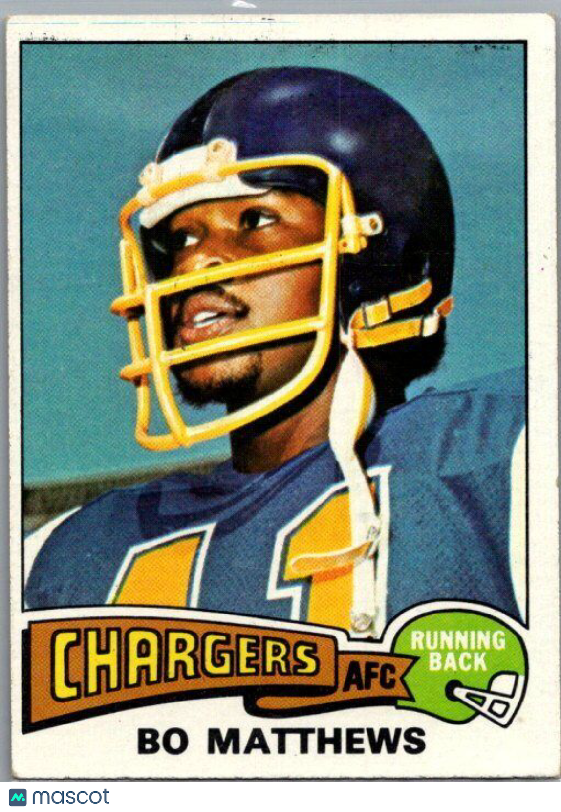 1975 Topps #486 Bo Matthews