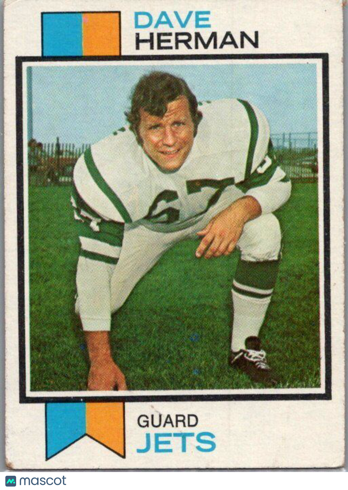 1973 Topps #126 Dave Herman