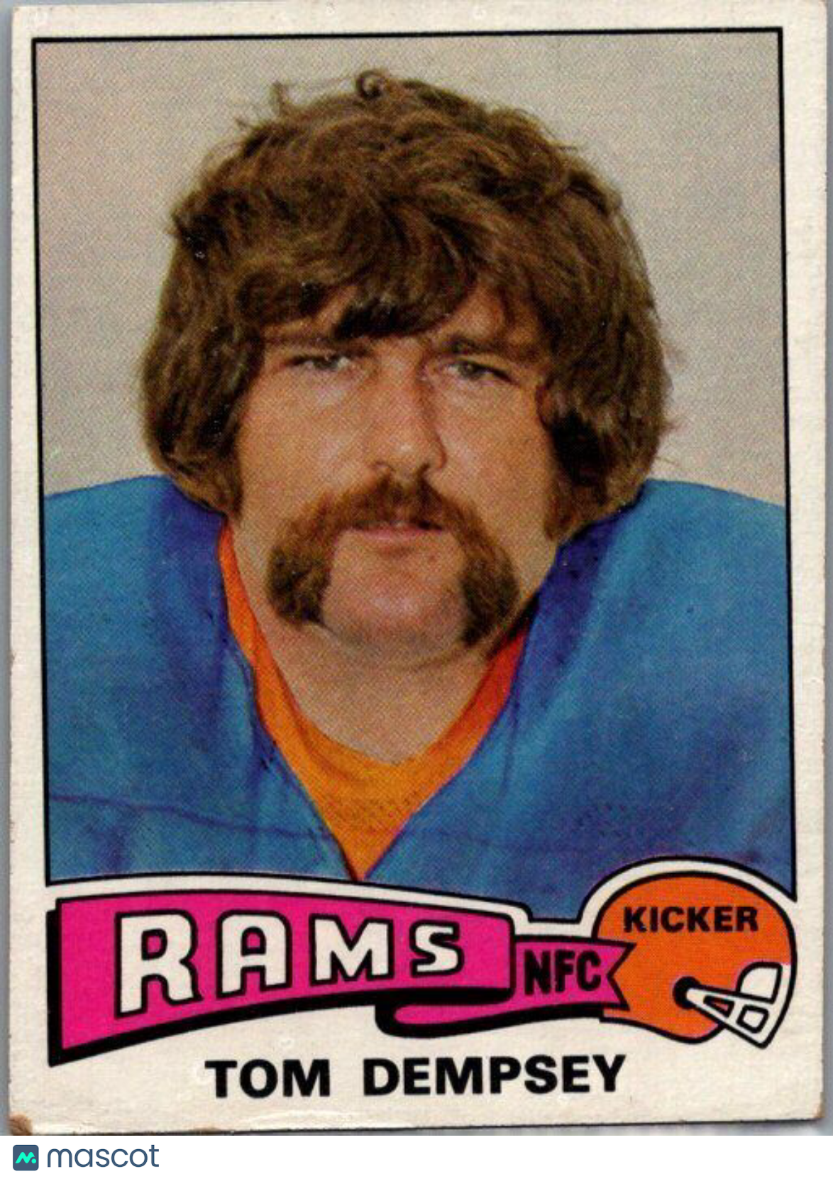 1975 Topps #163 Tom Dempsey