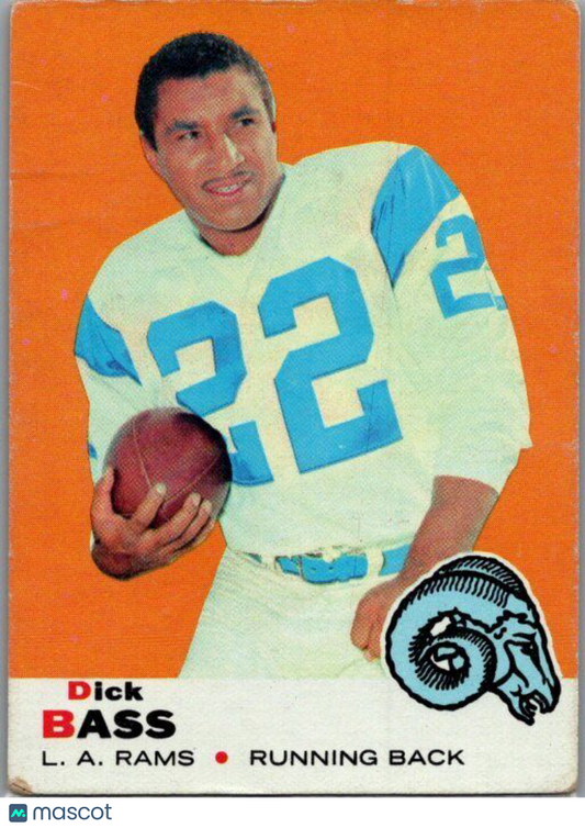 1969 Topps #81 Dick Bass