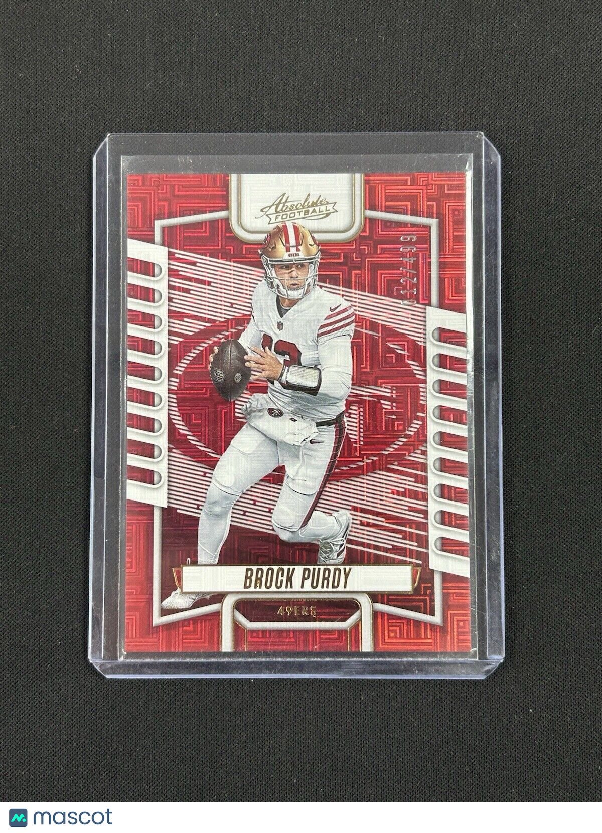 2023 Panini Absolute - Red Squares #18 Brock Purdy /499