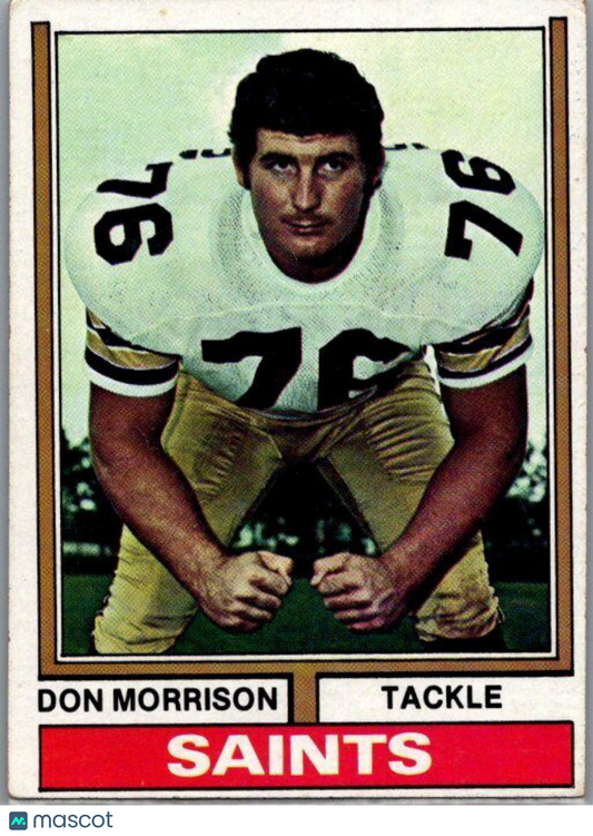 1974 Topps #476 Don Morrison