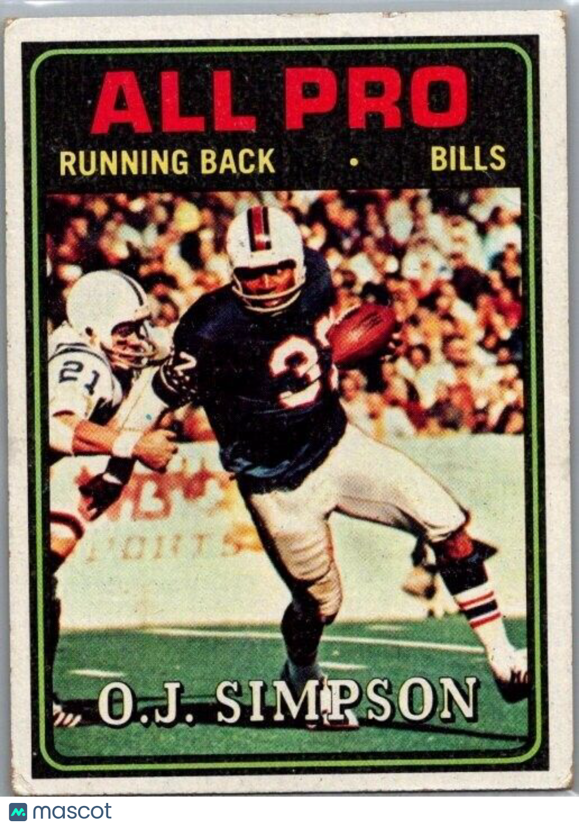 1974 Topps - #130 O.J. Simpson