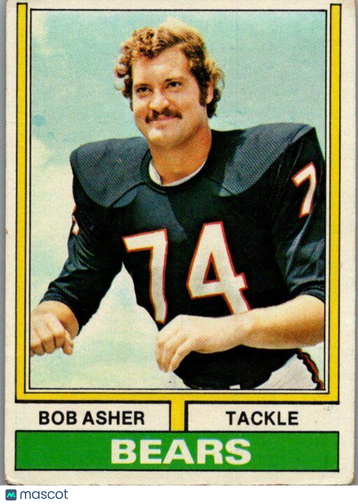 1974 Topps #256 Bob Asher