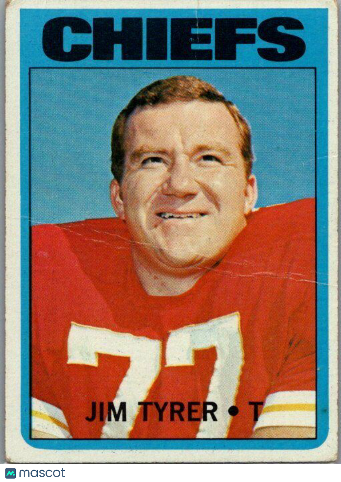 1972 Topps #111 Jim Tyrer