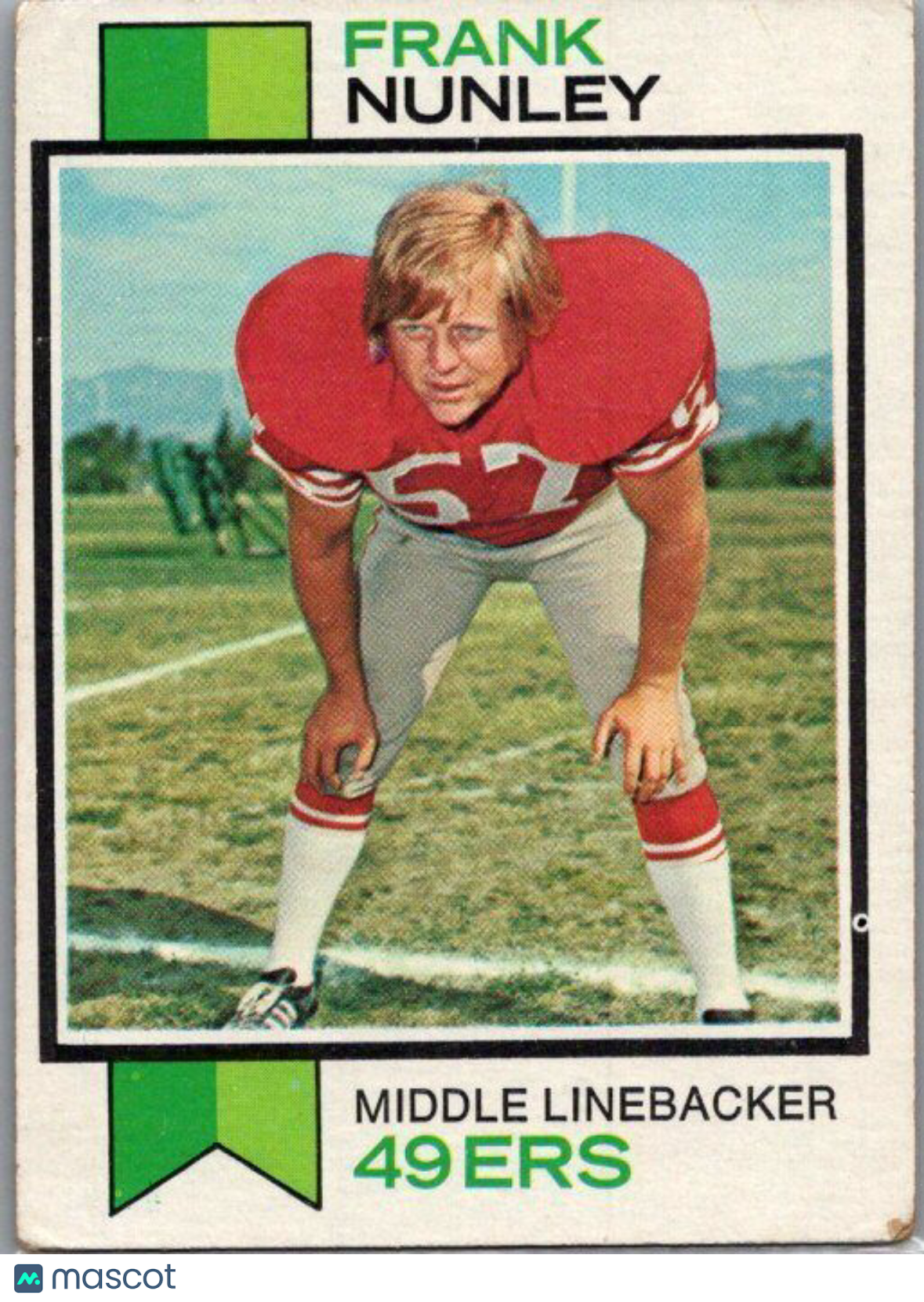 1973 Topps #95 Frank Nunley